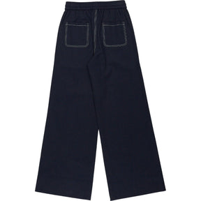WYSE Navy Wide Leg Trousers