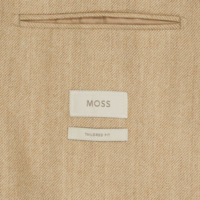 Moss Beige Tailored Fit Jacket