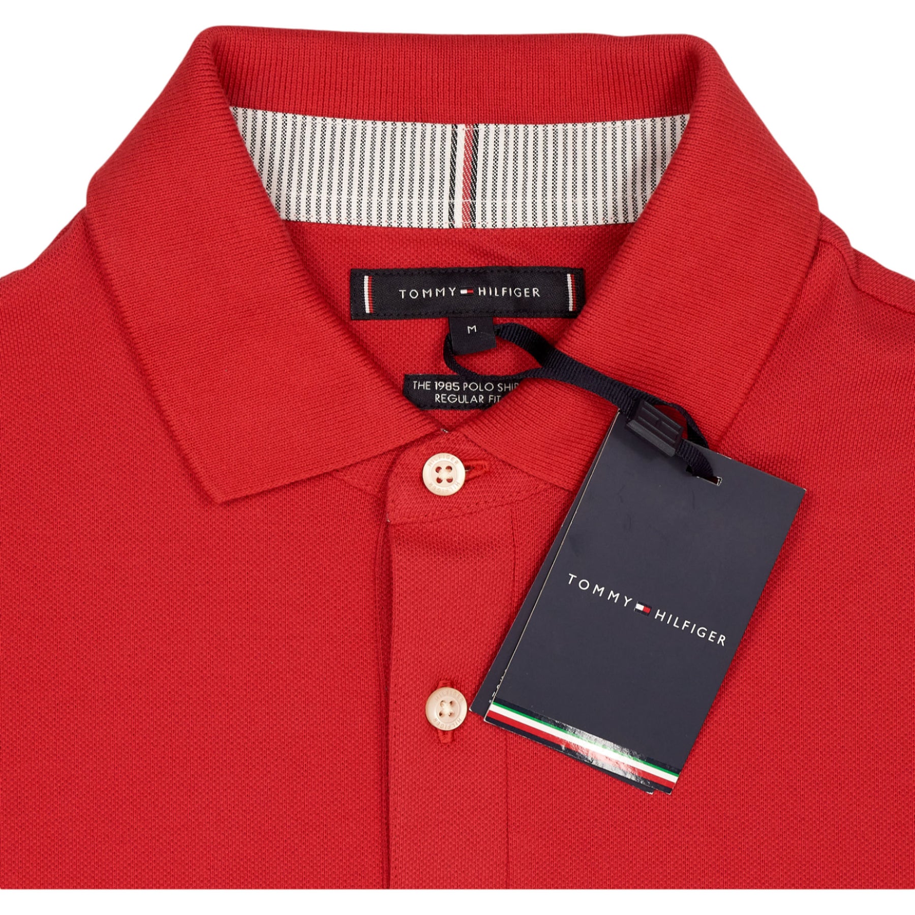 Tommy Hilfiger Primary Red 1985 Regular Polo Shirt