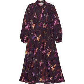 Baukjen Plum Purple Floral Charlotte Dress