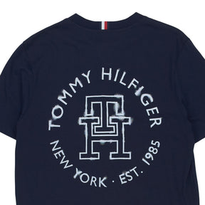Tommy Hilfiger Navy Monogram T-Shirt