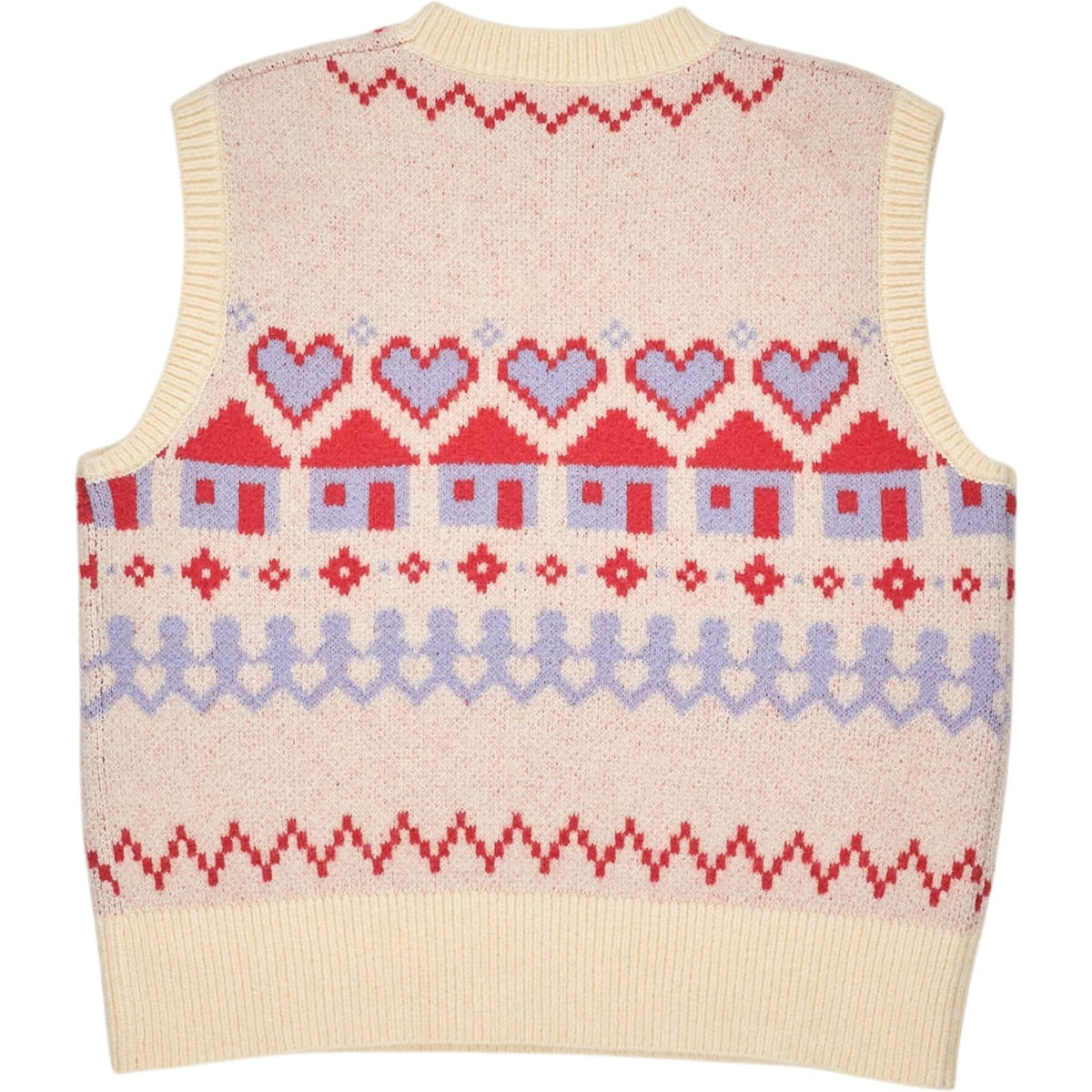 OMNES Cream Bobbi Sweater Vest