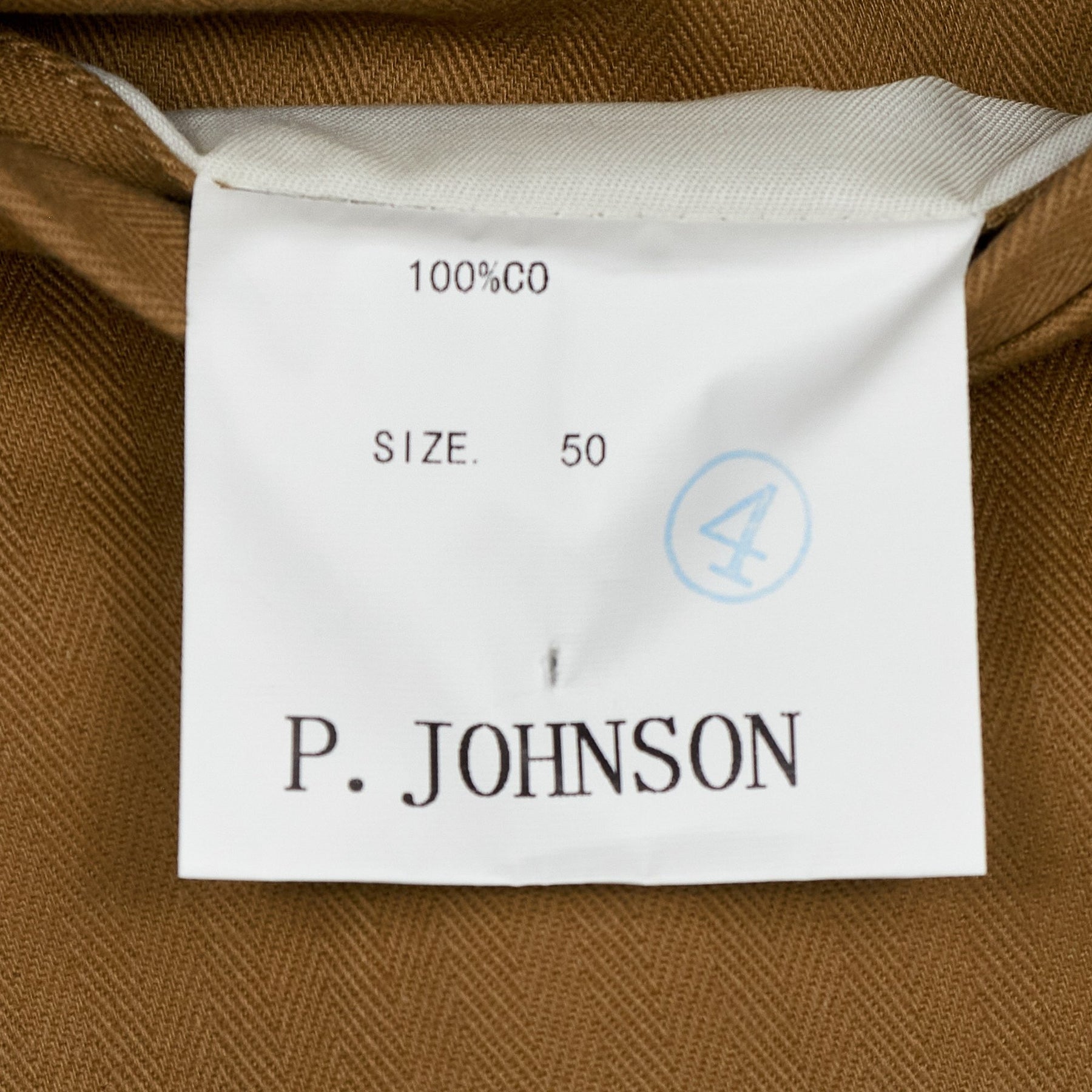 P. Johnson Brown Cargo Pants