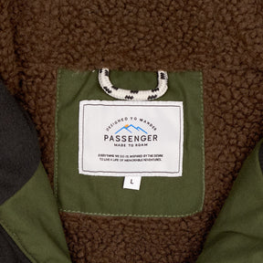 Passenger Green Hooded Jacket