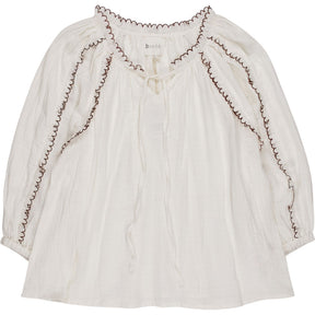 Bonté White Fleur Top