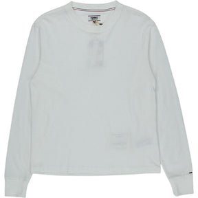 Tommy Jeans White Sweatshirt