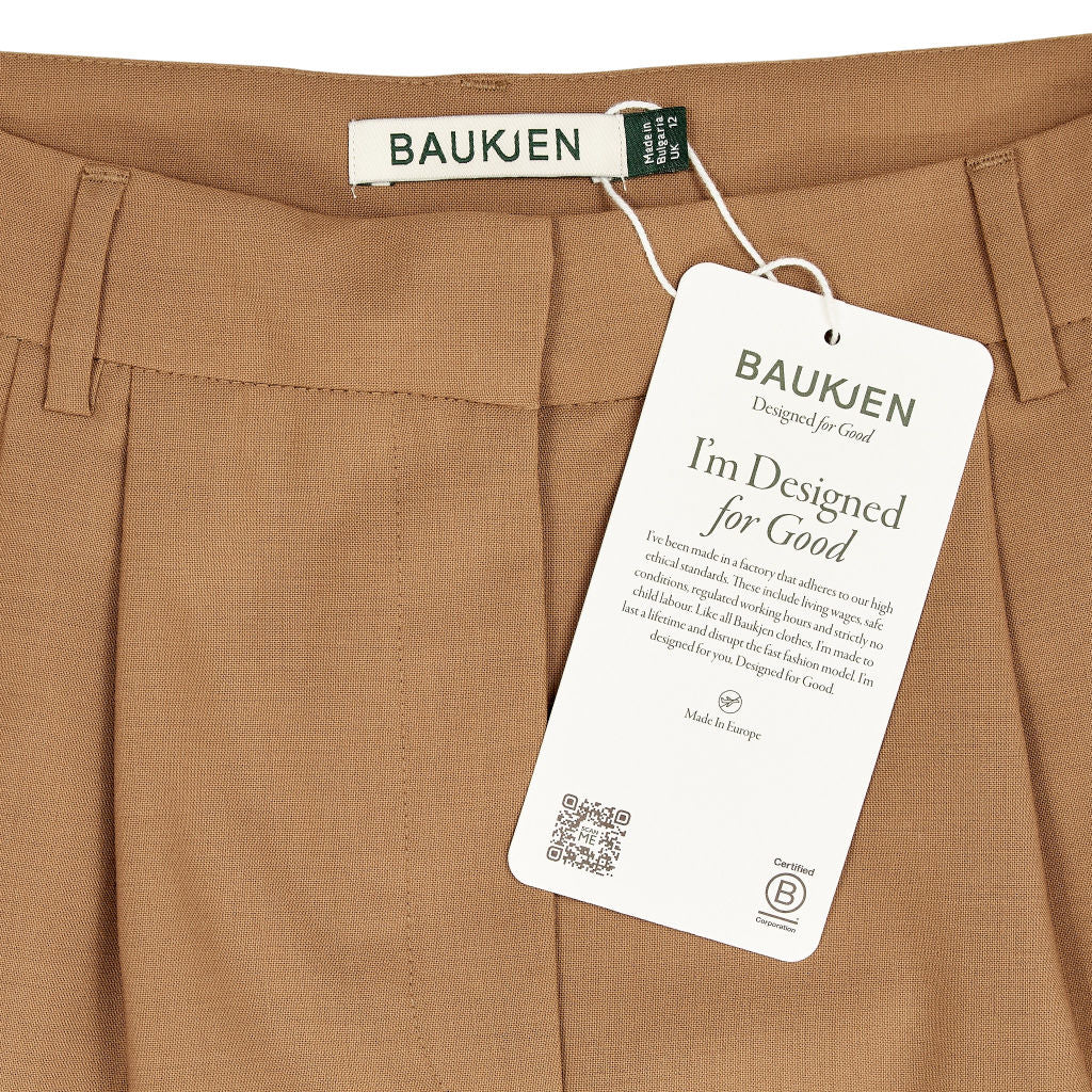 Baukjen Butterscotch Magnolia Upcycled Trousers