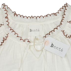 Bonté White Fleur Top