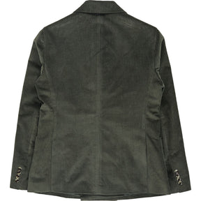 Moss Olive Cord Blazer Slim Fit