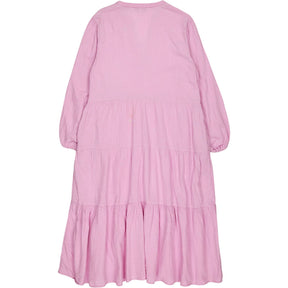 NRBY Pink Cotton Midi Dress
