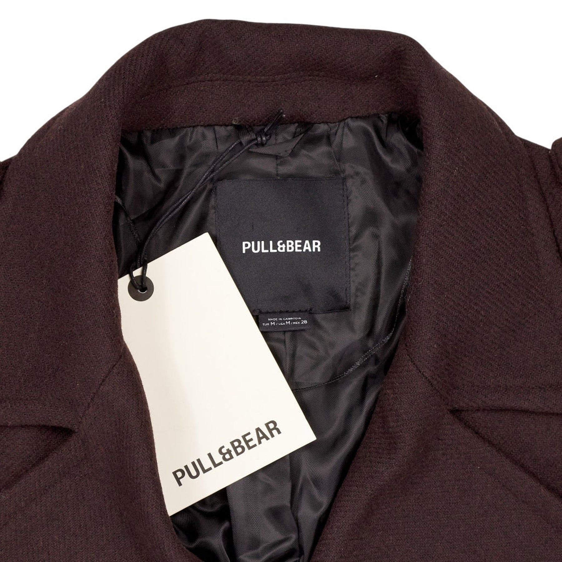 Pull & Bear Brown Trench Coat