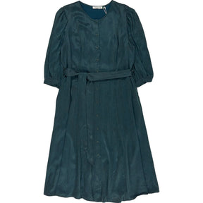 Baukjen Dark Green Recycled Cupro Dress