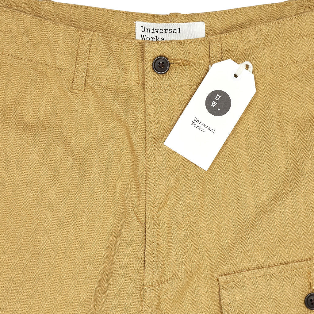 Universal Works Sand Peacenik Herringbone Pant
