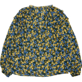 Hush Dark Pop Floral Sierra Frill Blouse