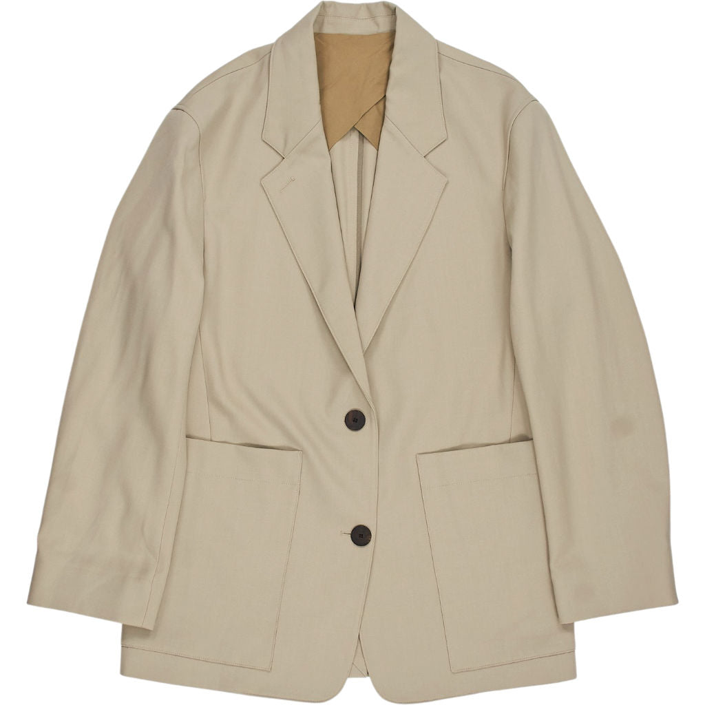 Studio Nicholson Beige Wool Blazer