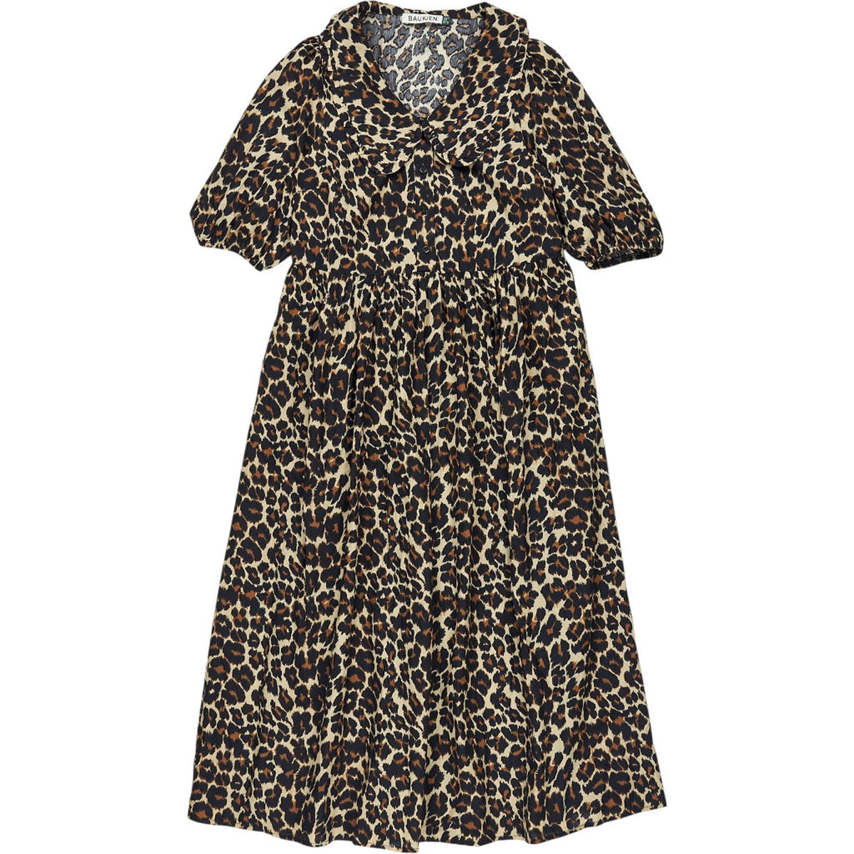 Baukjen Leopard Print Midi Dress