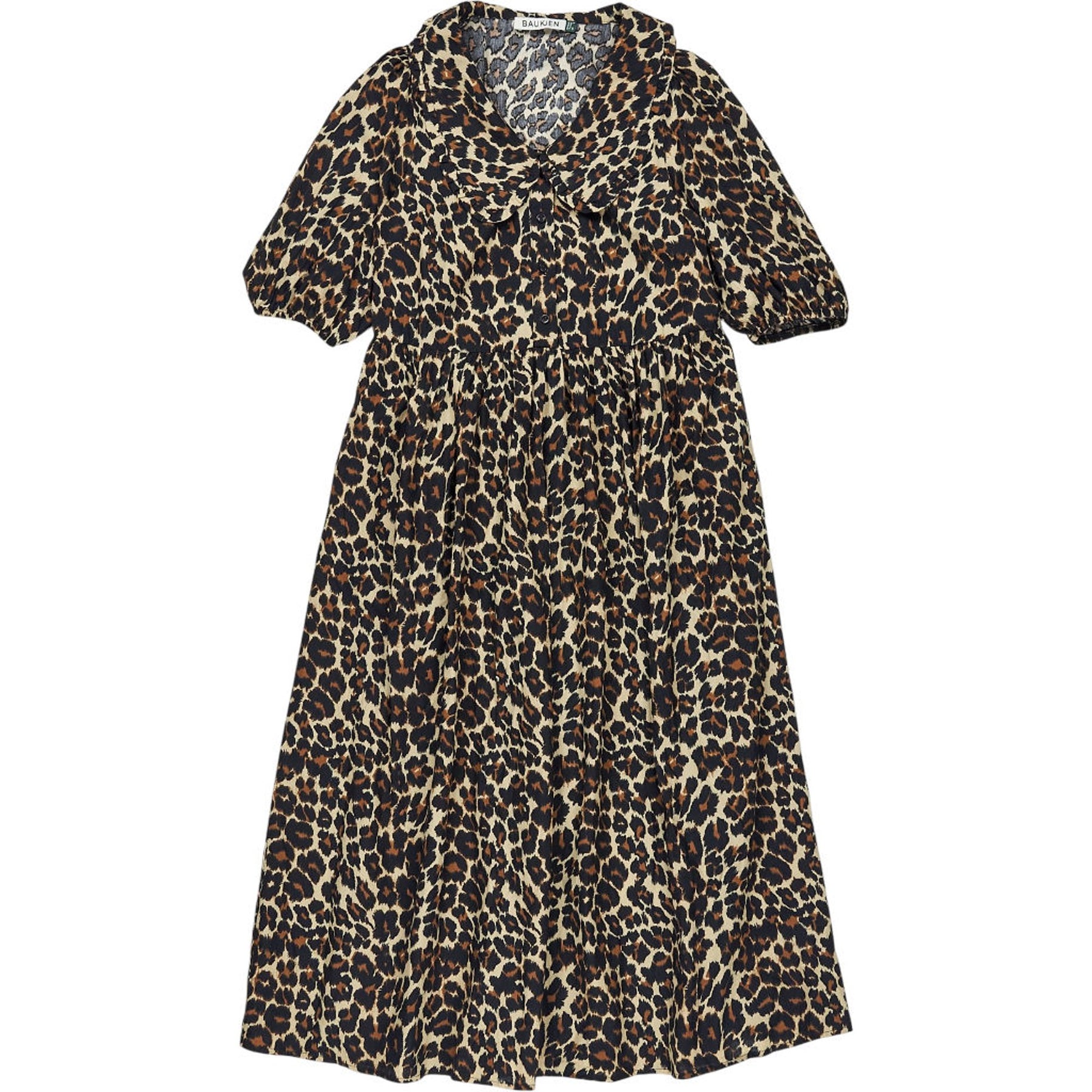 Baukjen Leopard Print Midi Dress