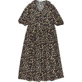Baukjen Leopard Print Midi Dress
