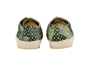 YMC Green Polka Dot Trainers
