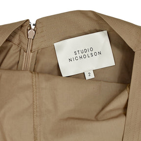 Studio Nicholson Oyster Cuenca Cotton Dress