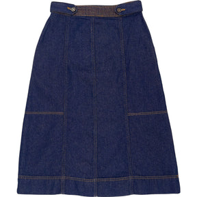 Wyse Blue Cara Denim Skirt