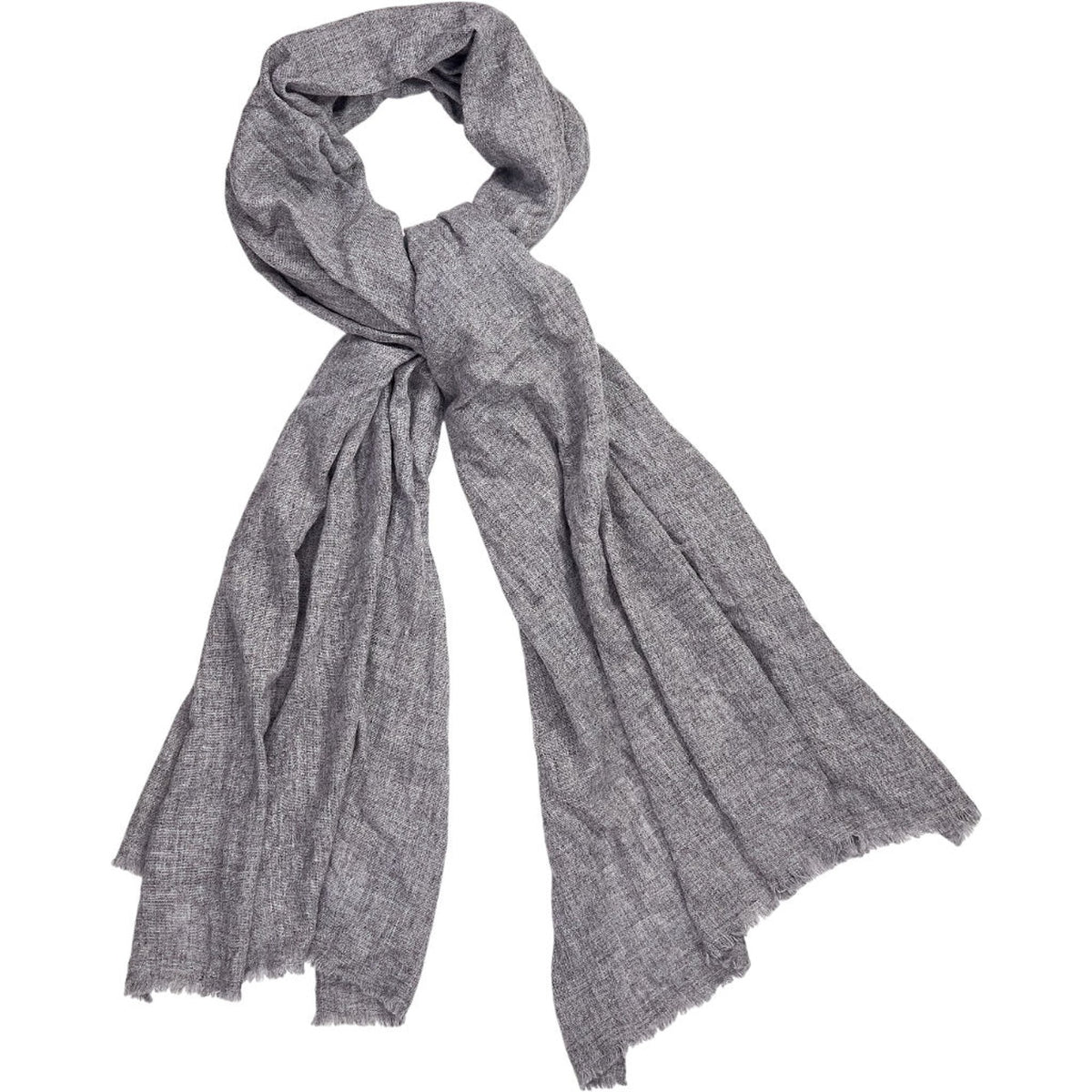 Caroline Andrew Grey Scarf