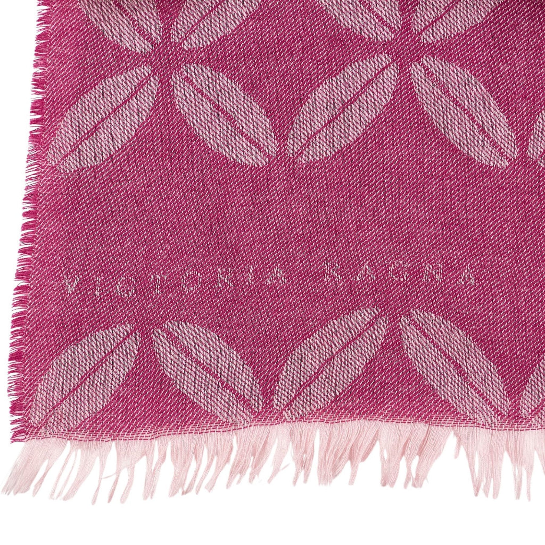 Victoria Ragna Pink Patterned Scarf