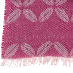 Victoria Ragna Pink Patterned Scarf