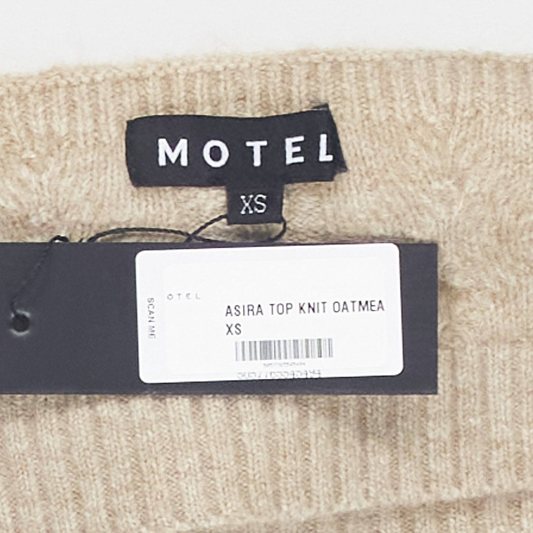 Motel Oatmeal Asira Knit Top