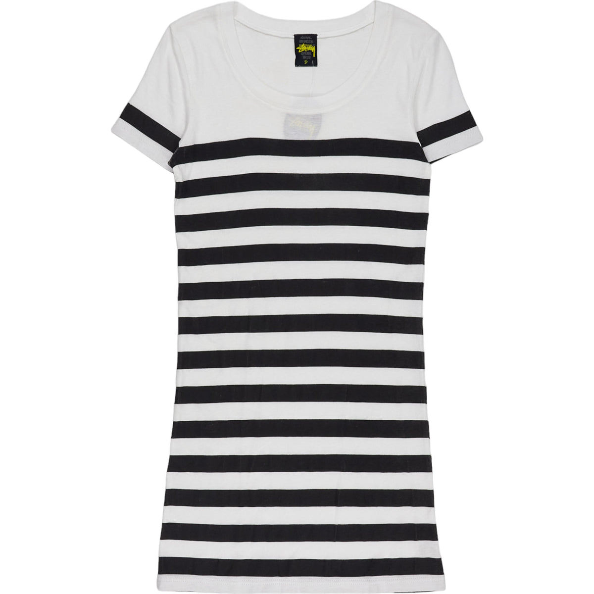 Stussy Black & White Striped Dress