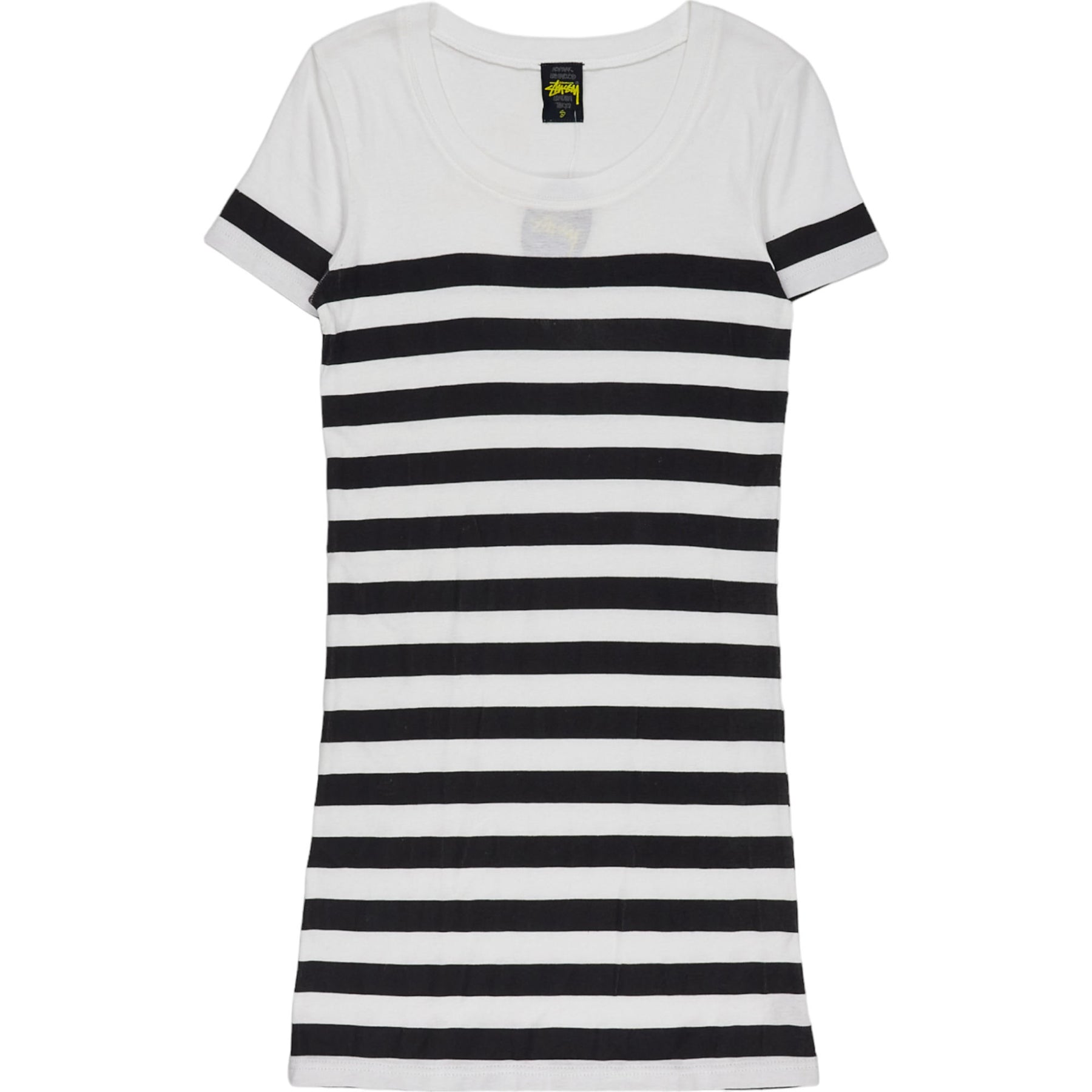 Stussy Black & White Striped Dress