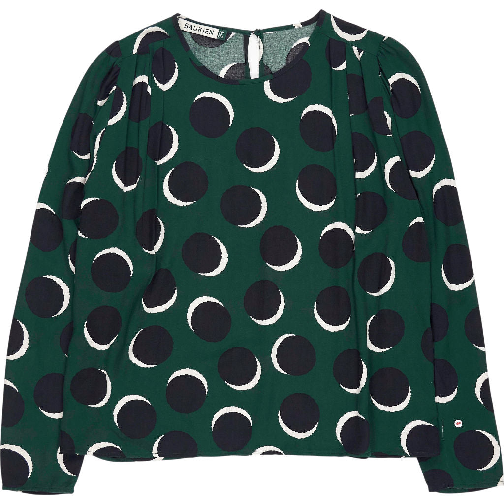 Baukjen Green Polka Dot Blouse