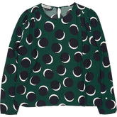 Baukjen Green Polka Dot Blouse