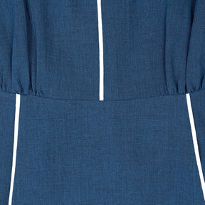 Cefinn Blue Midi Dress