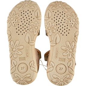 Geox Gold Flower Kids Sandals