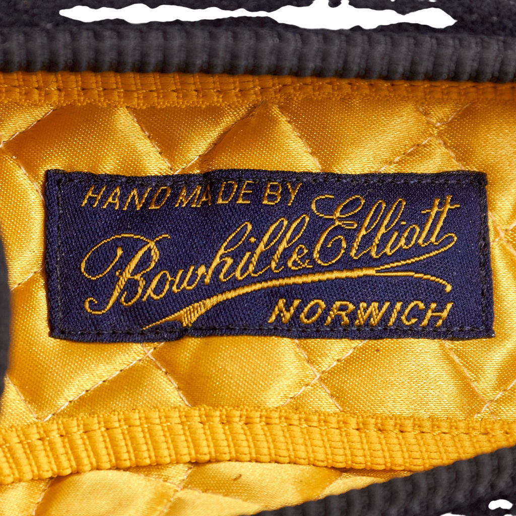 Bowhill & Elliott Black Velvet Shoes