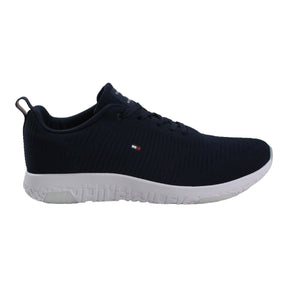 Tommy Hilfiger Navy Knit Rib Trainer