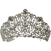 Crystal Tiara Bridal Headpiece One Size