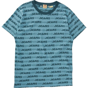 Levi's Green Jeans Patterned T-Shirt