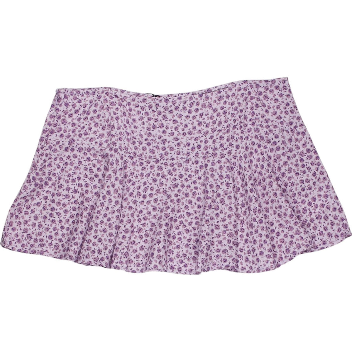 Motel Lilac Ditsy Rose Rara Skirt