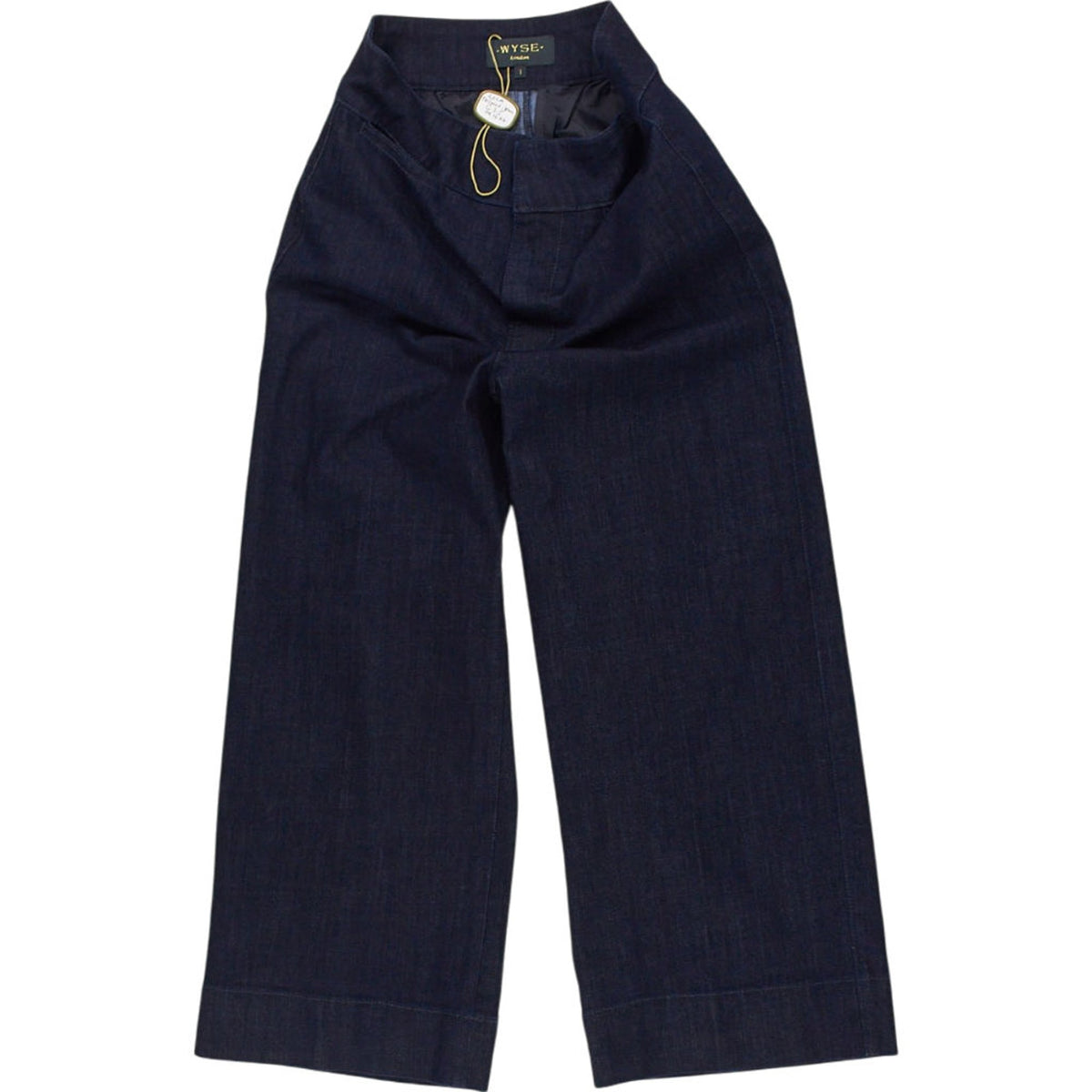 WYSE Tailored Dark Denim Culotte Jean