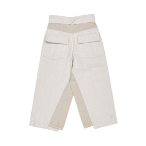 Anna Valentine Beige Wide Leg Trousers