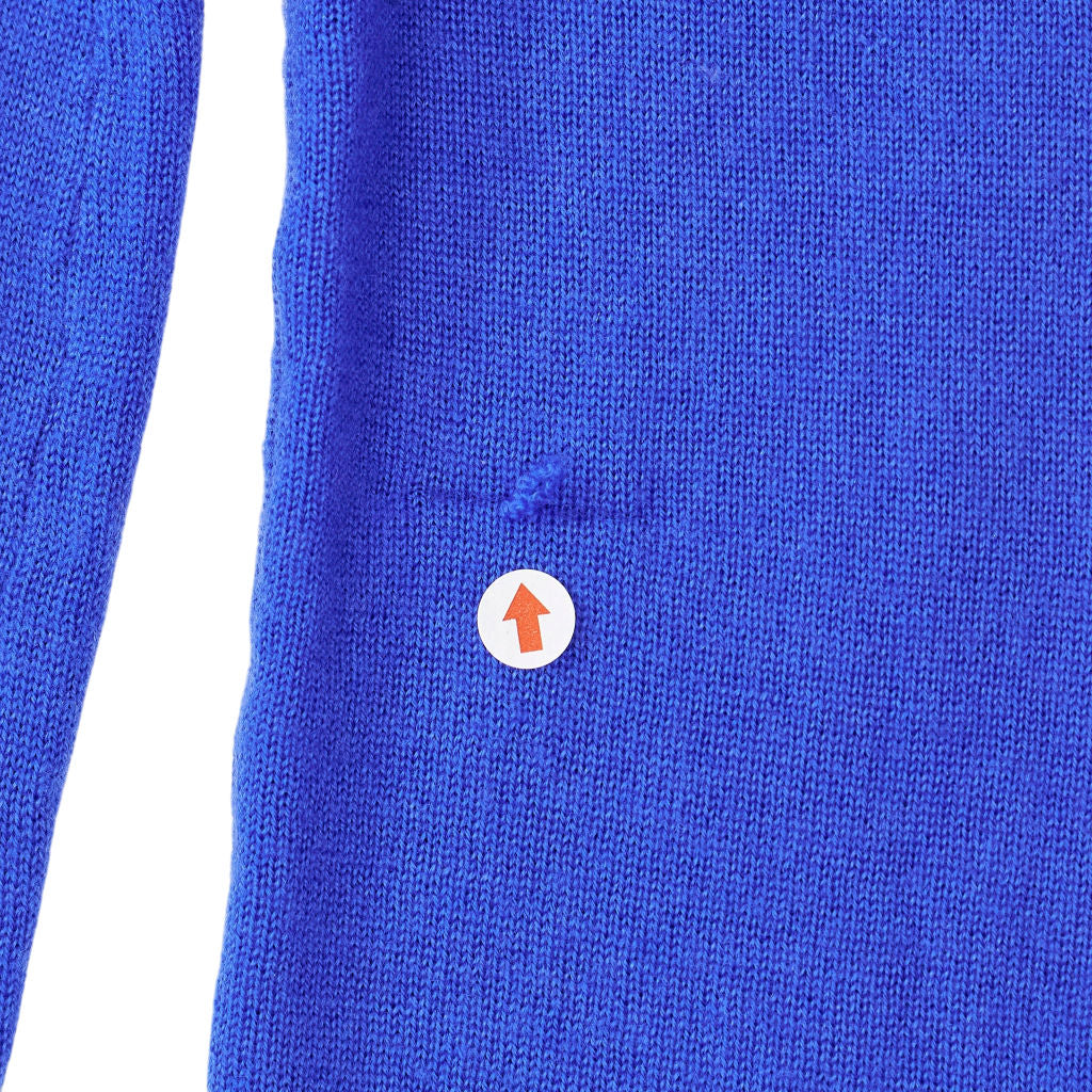 Wyse Cobalt Blue Fleurine Scallop Jumper