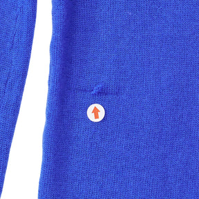 Wyse Cobalt Blue Fleurine Scallop Jumper