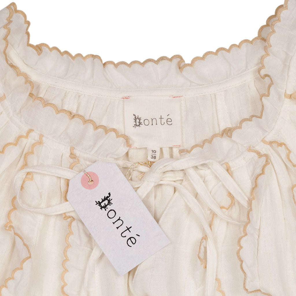 Bonté White Fleur Dress