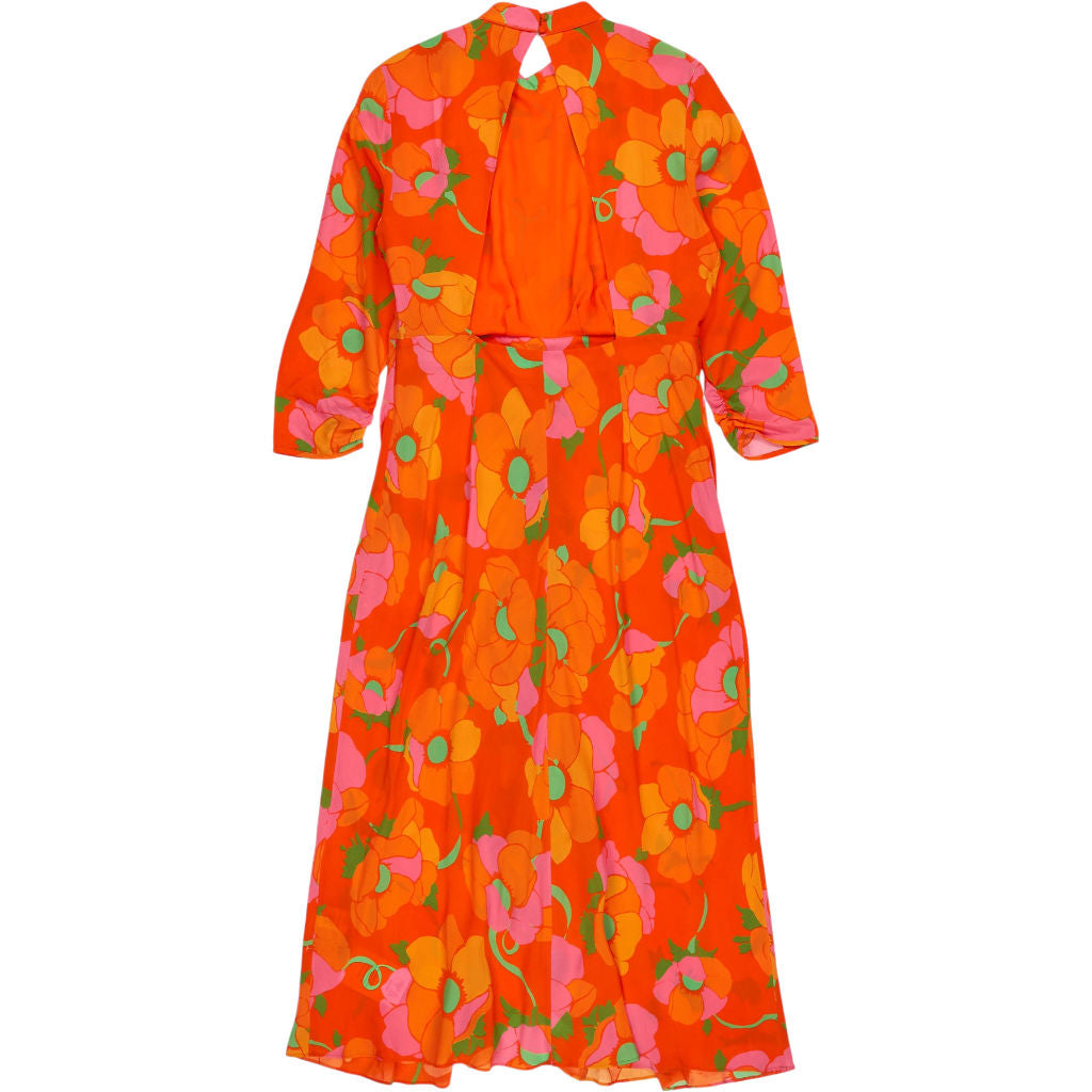 Rixo Coral Magnolia Lucy Dress