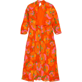 Rixo Coral Magnolia Lucy Dress