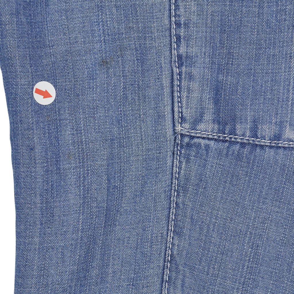 Hush Blue Denim Cargo Trousers
