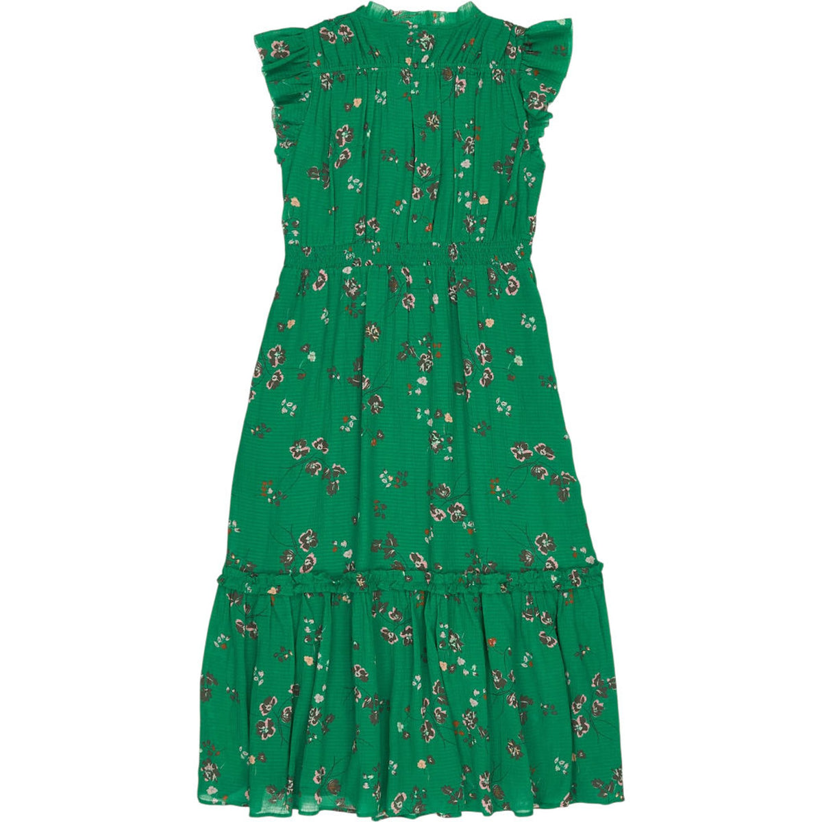 WYSE  London Green Miah Floral Dress