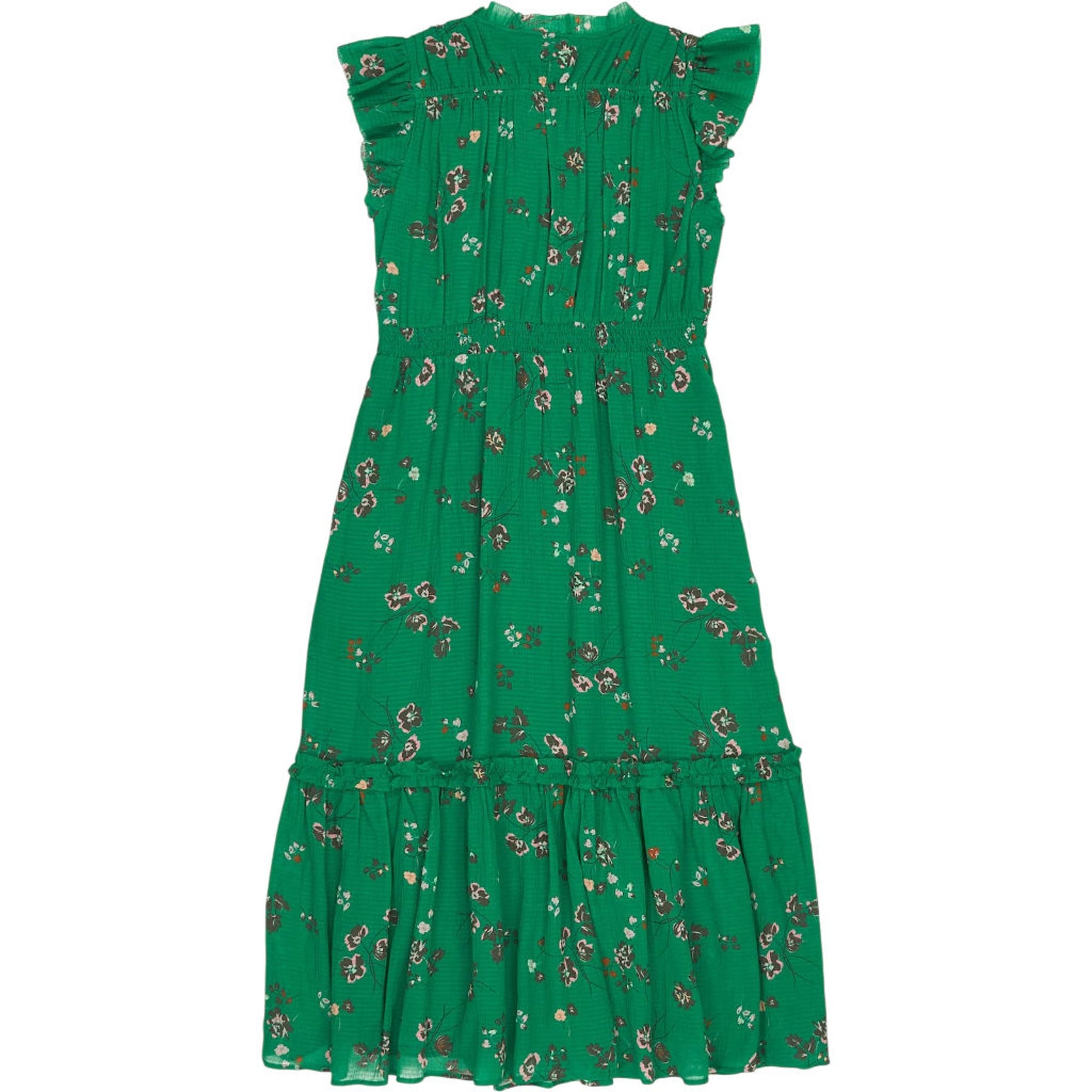 WYSE  London Green Miah Floral Dress